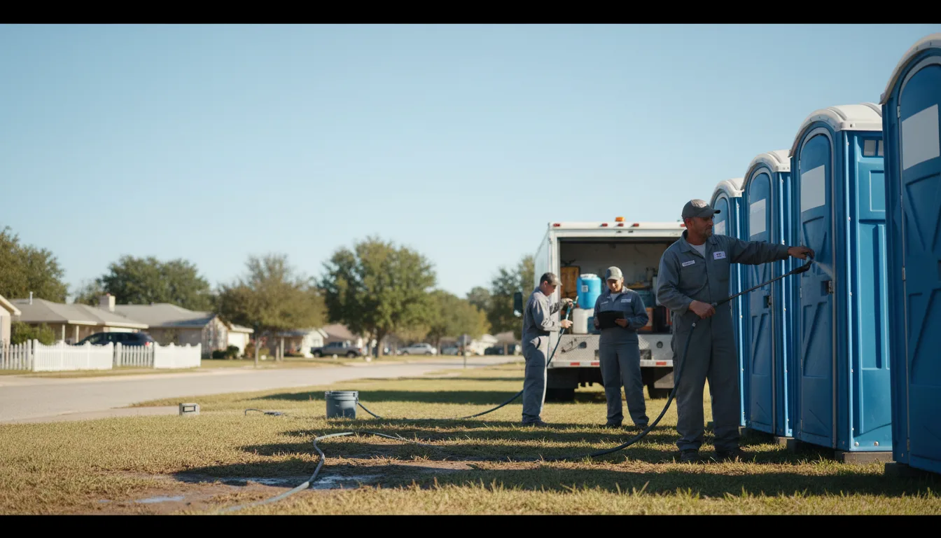 Long-Term Portable Toilet Rental in Sextonville, WI near me